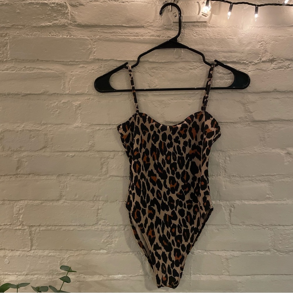 boohoo | animal-print bodysuit